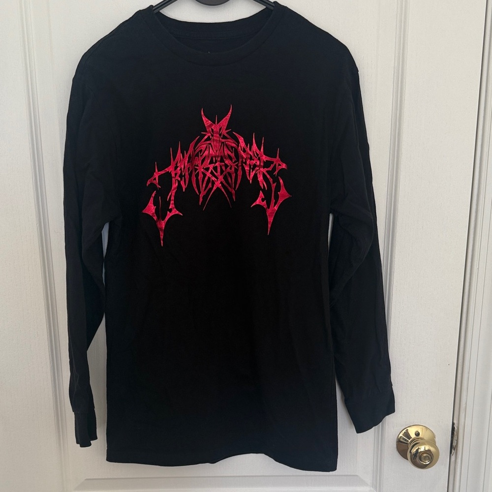 Jeffree Star Fashion Metal Inspired Long Sleeve Tee